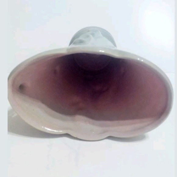 Gonder 2 Handled Vase, Blue/Gray - Picture 4 of 7